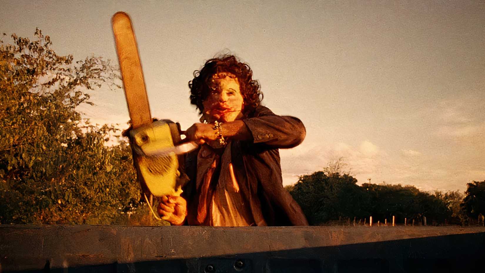 Leatherface in The Texas Chinasaw Massacre