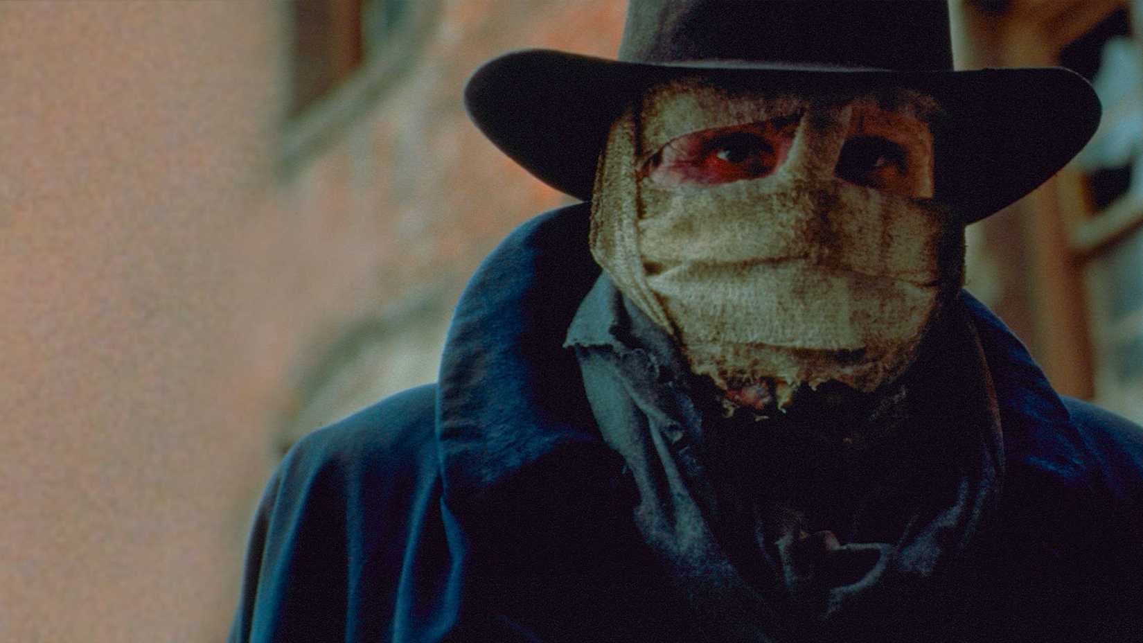 Liam Neeson as the troubled superhero Darkman 