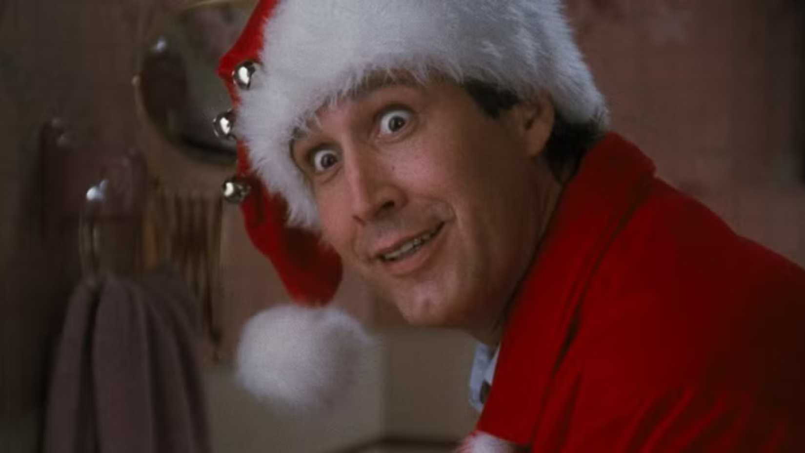 Clark Griswold is played by Chevy Chase in Christmas Vacation