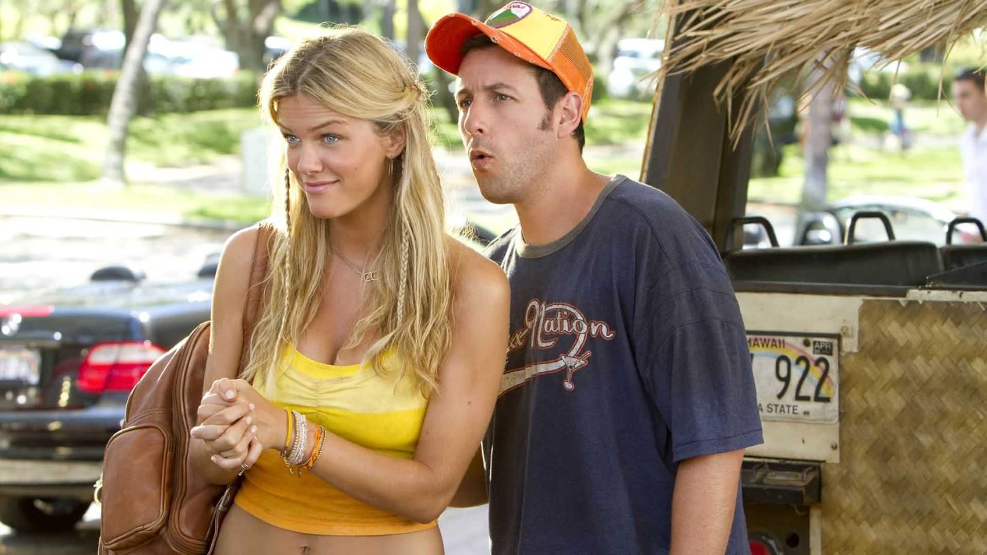 Adam Sandler tries to woo Brooklyn Decker in Just Go with It