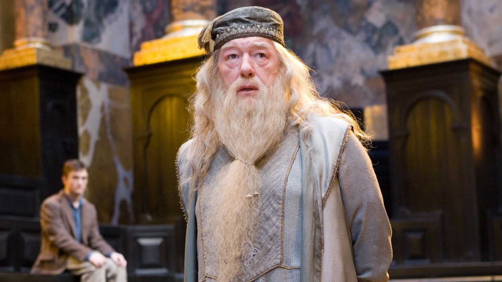 A still of Ian McKellan as Albus Dumbledore in 'Harry Potter And The Order Of The Phoenix'