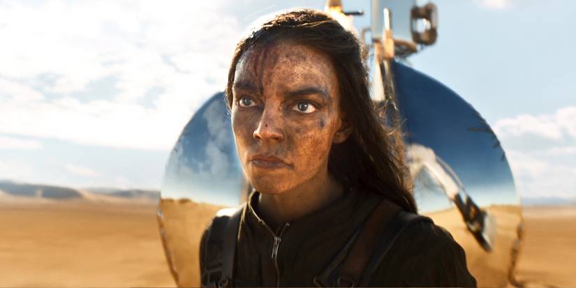 Anya Taylor Joy as Furiosa in Furiosa Mad Max Saga