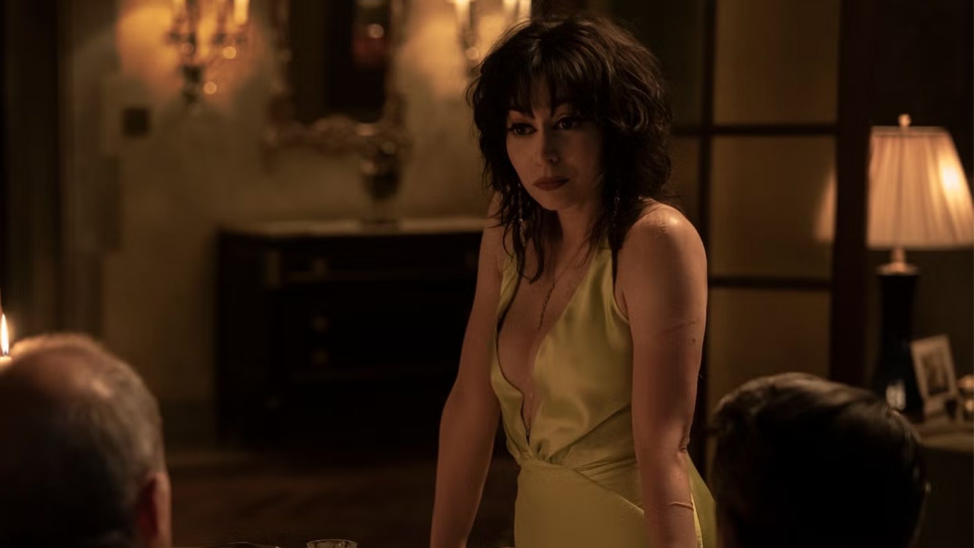 cristin milioti gold dress Cristin Milioti's 2025 Emmys Look Is a Symbolic Nod to Her 'Penguin'  Character