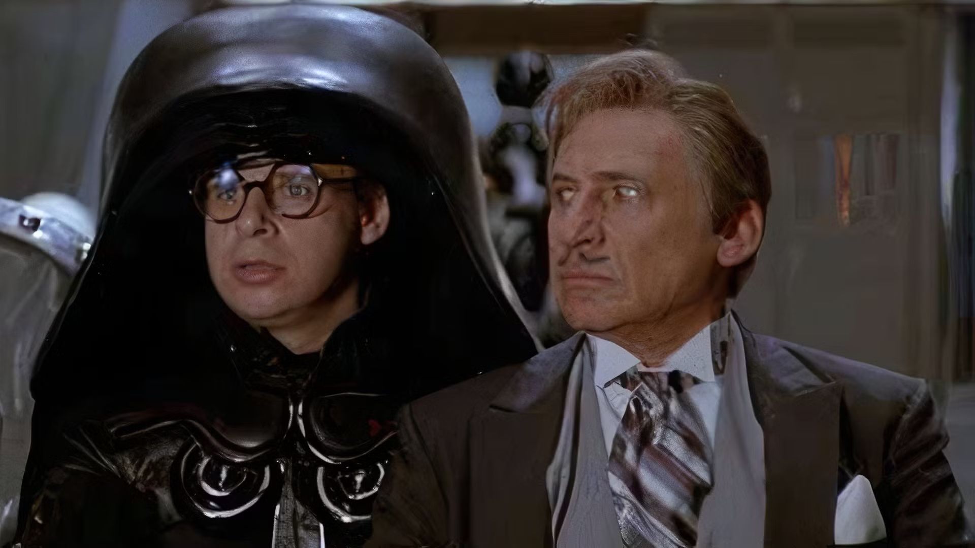 dark helmet and president skroob spaceballs