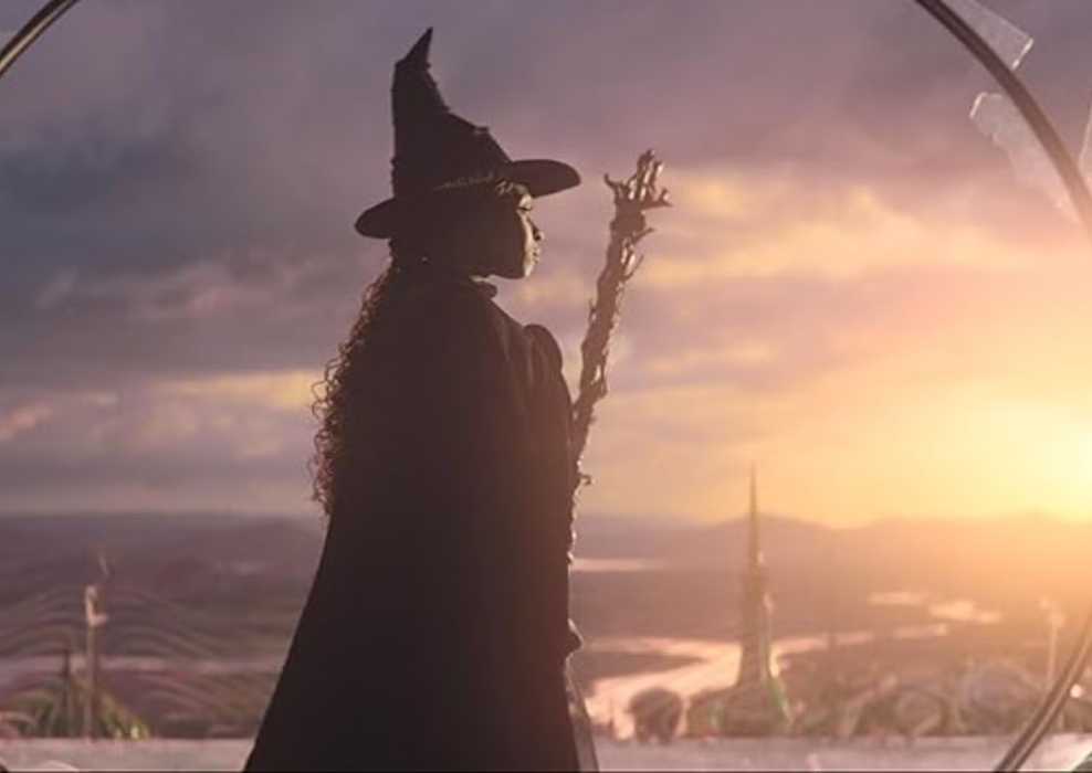 Wicked Looking Riding Switch Who Is the Mysterious Rider in 'Wicked's Opening Sequence?