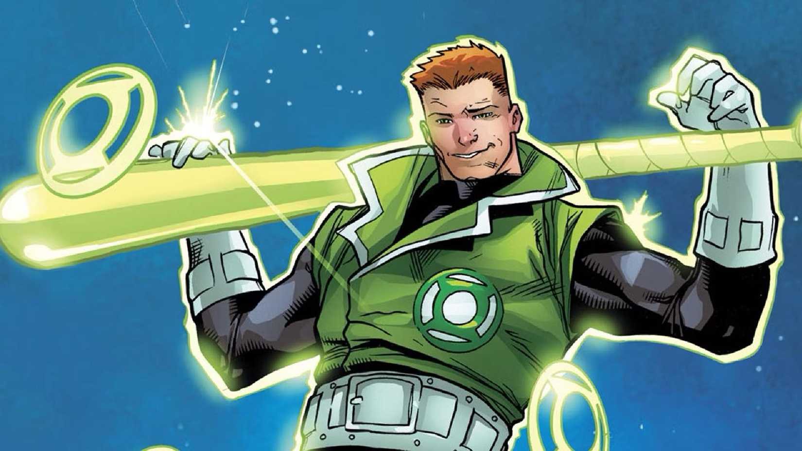 Guy Gardner as Green Lantern