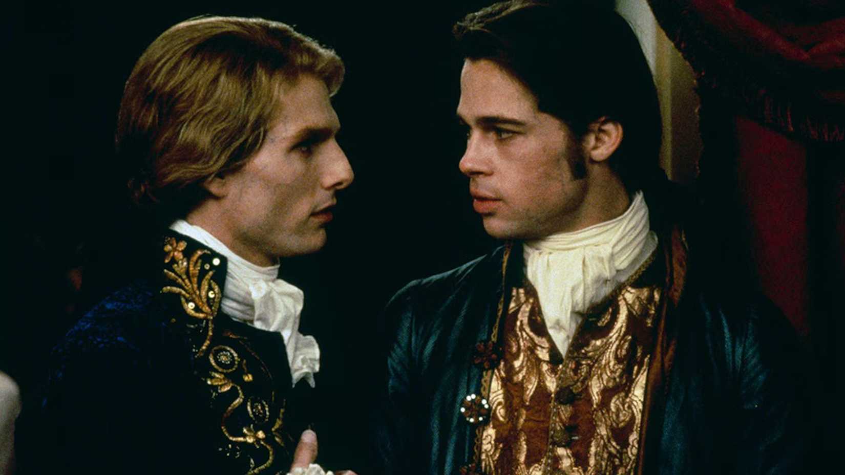 Tom Cruise and Brad Pitt in Interview with the Vampire