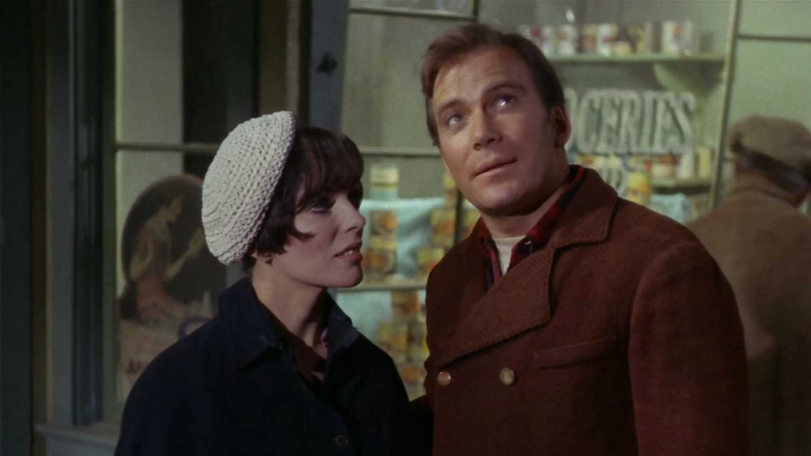 Kirk in Star Trek episode City on the Edge of Forever