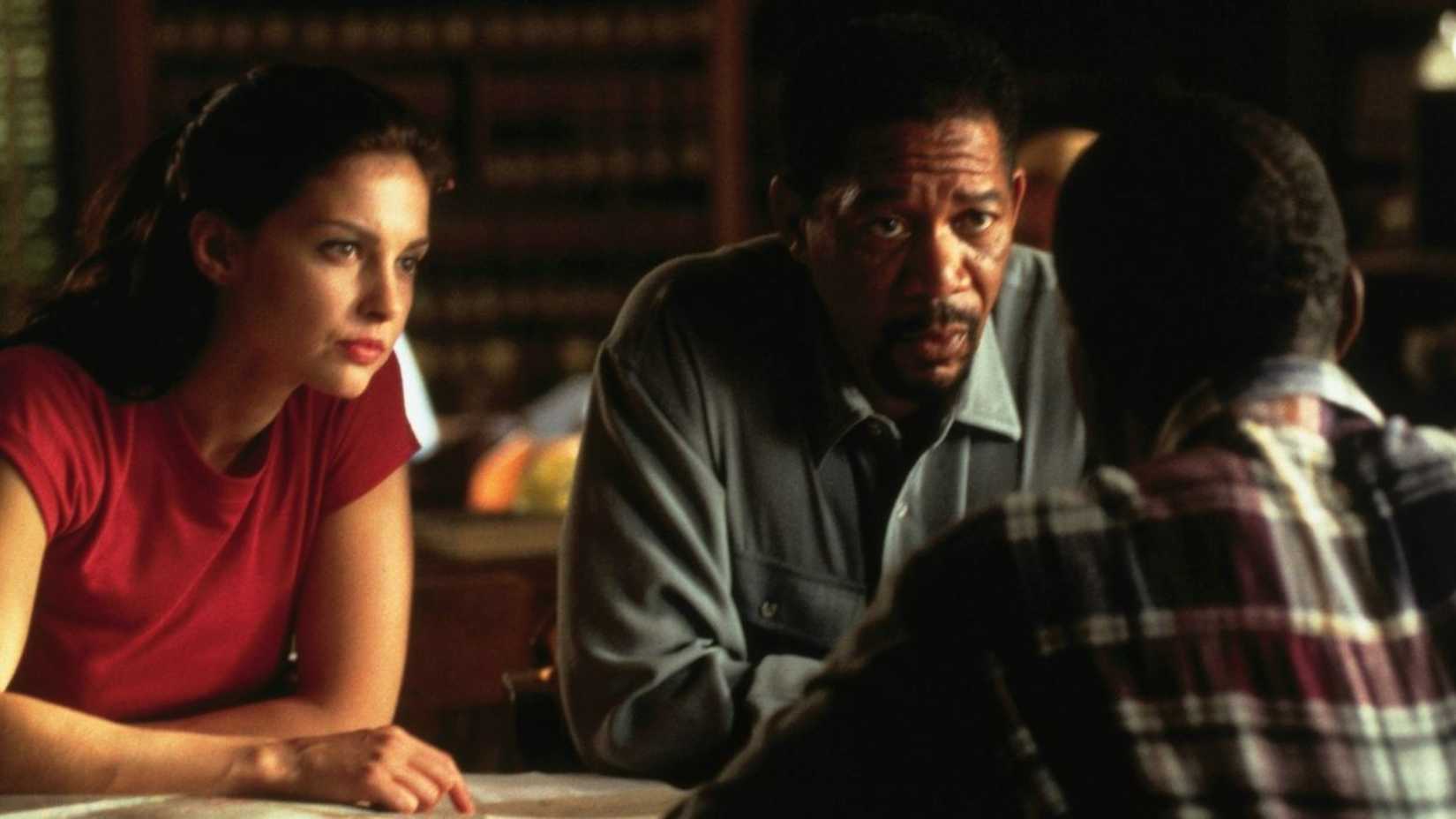 Ashley Judd and Morgan Freeman in Kiss the Girls