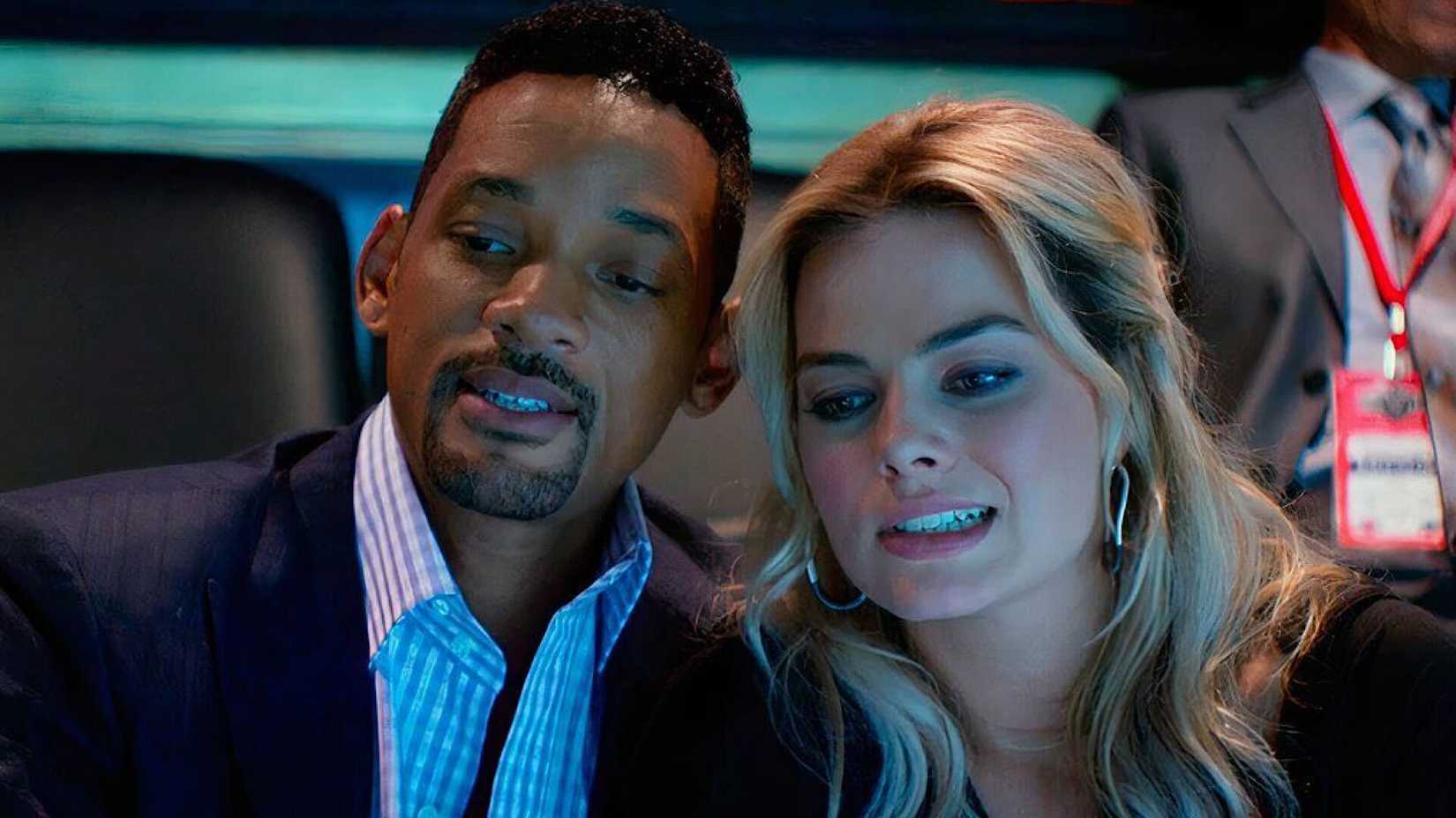 Margot Robbie and Will Smith in Focus