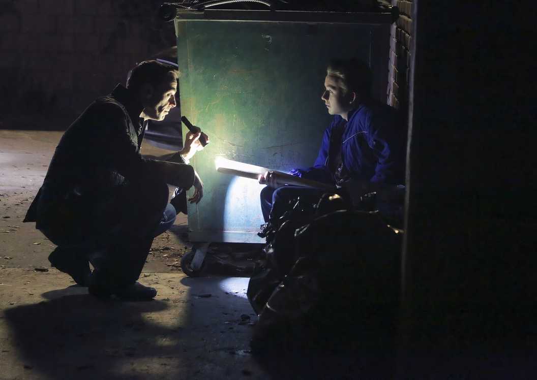 A scene from NCIS (Homefront)