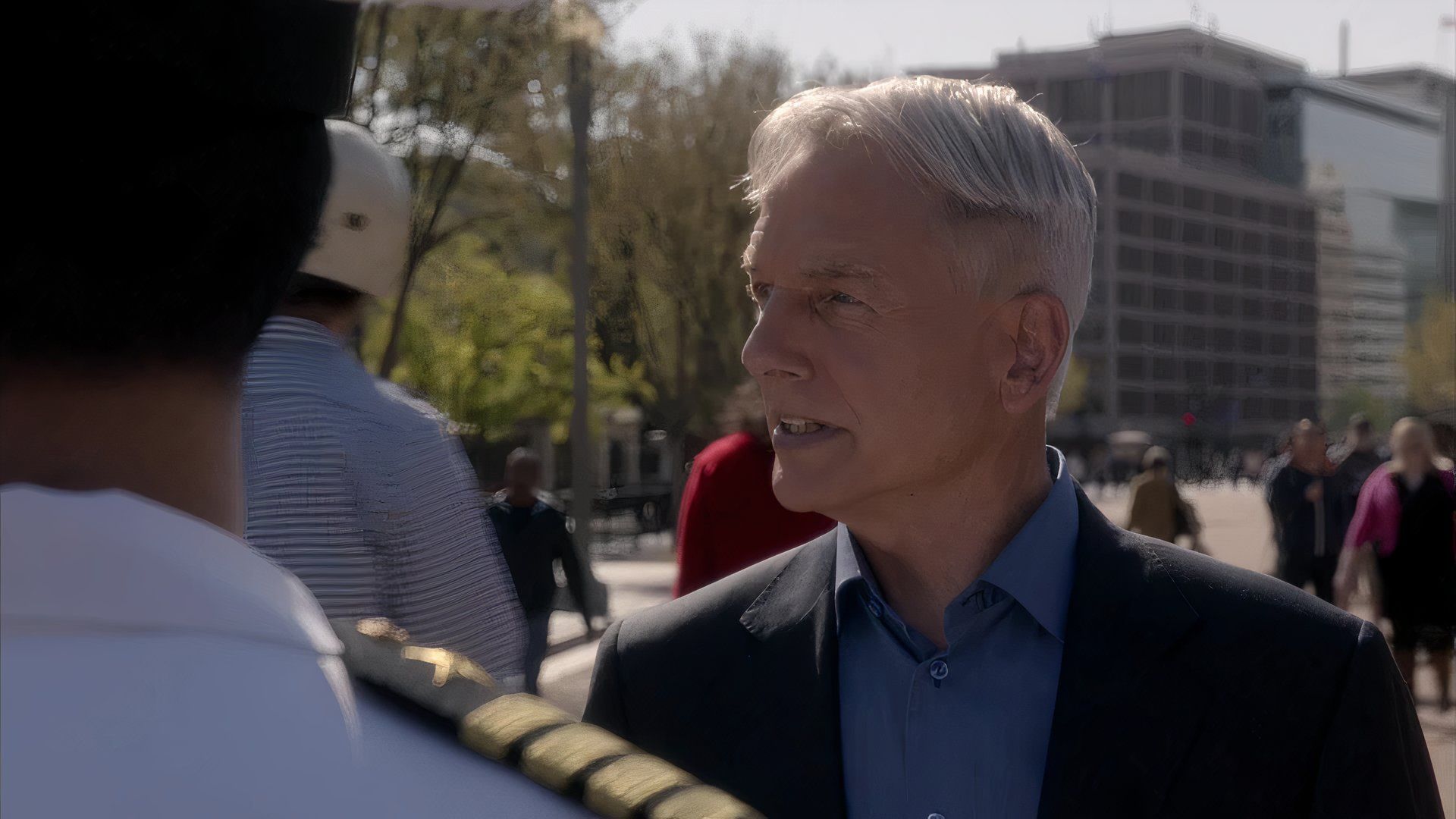 A scene from NCIS (Homefront)