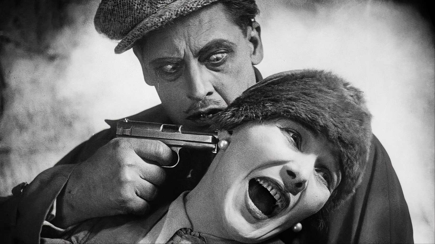 A scene from the German silent movie, Spione/Spies