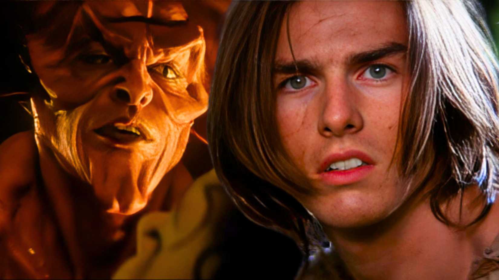 An edited image of Tom Cruise in Legend