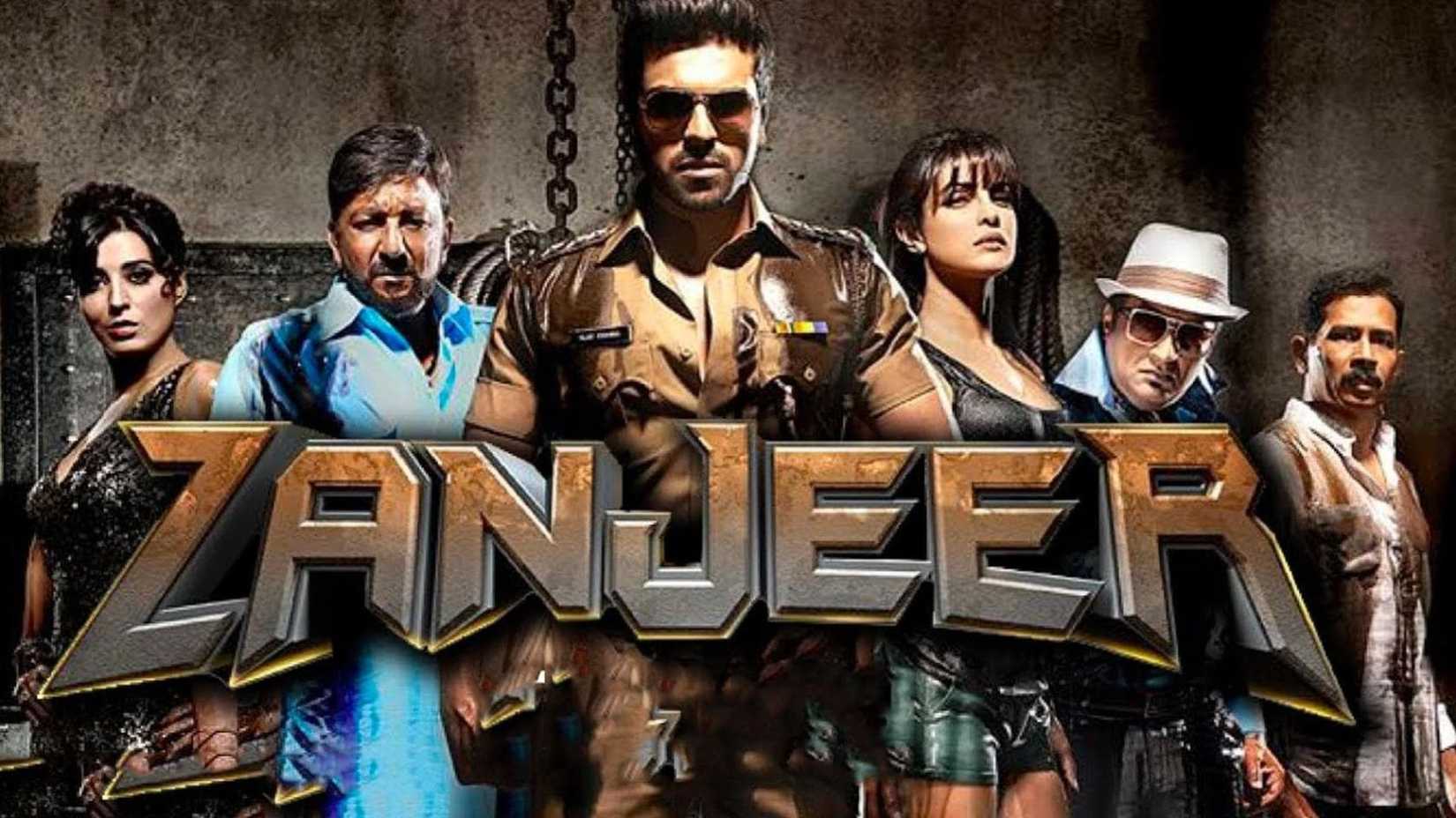 Poster art for the Indian movie Zanjeer (2013)