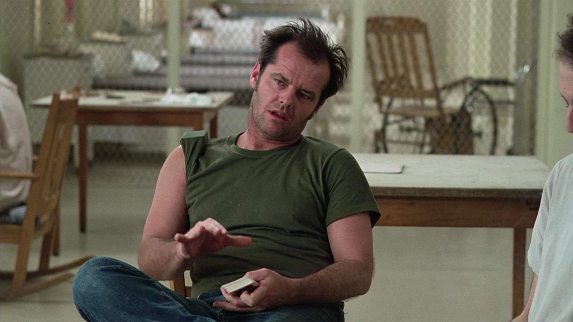 Jack Nicholson in One Flew Over the Cuckoo's Nest