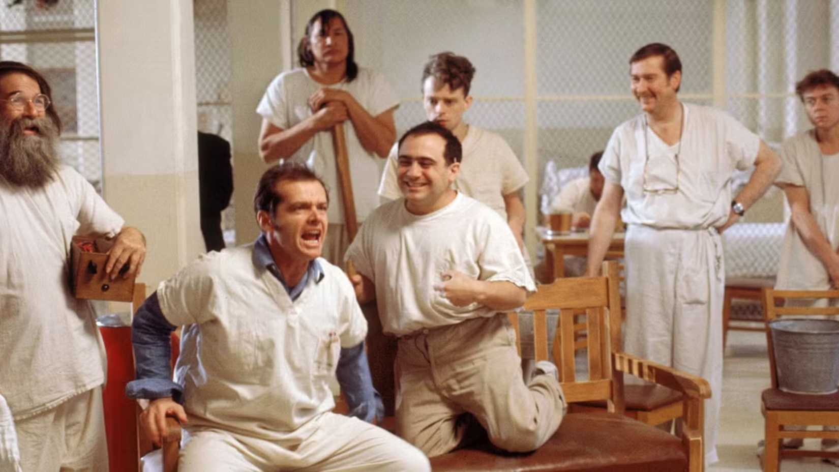 A scene from One Flew over the Cuckoo's Nest