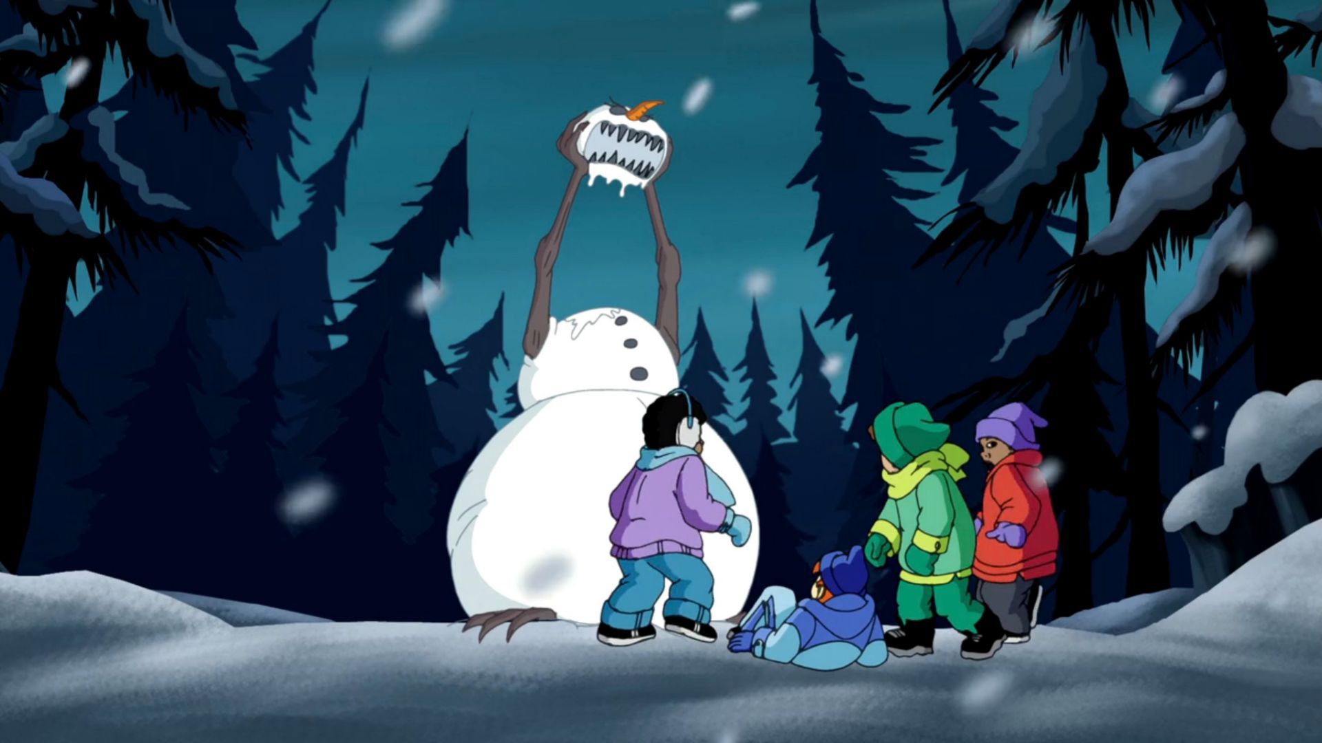 Scooby Doo Moive Snowman Scooby Doo And The Scary Snowman