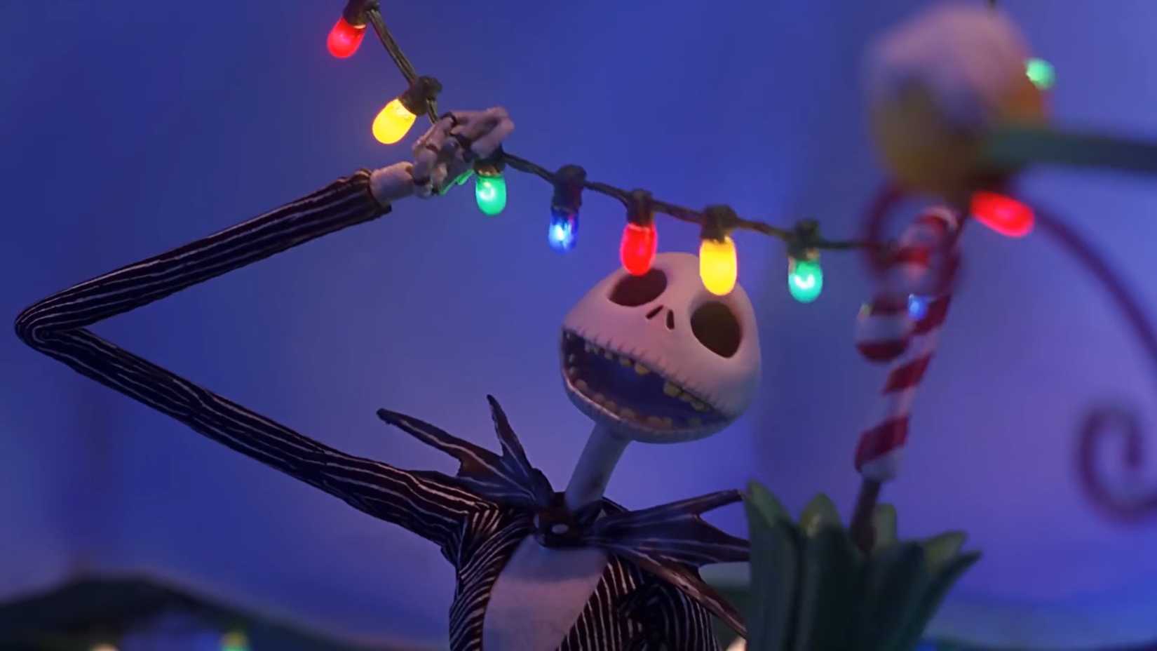Danny Elfman and Chris Sarandon in The Nightmare Before Christmas (1993)