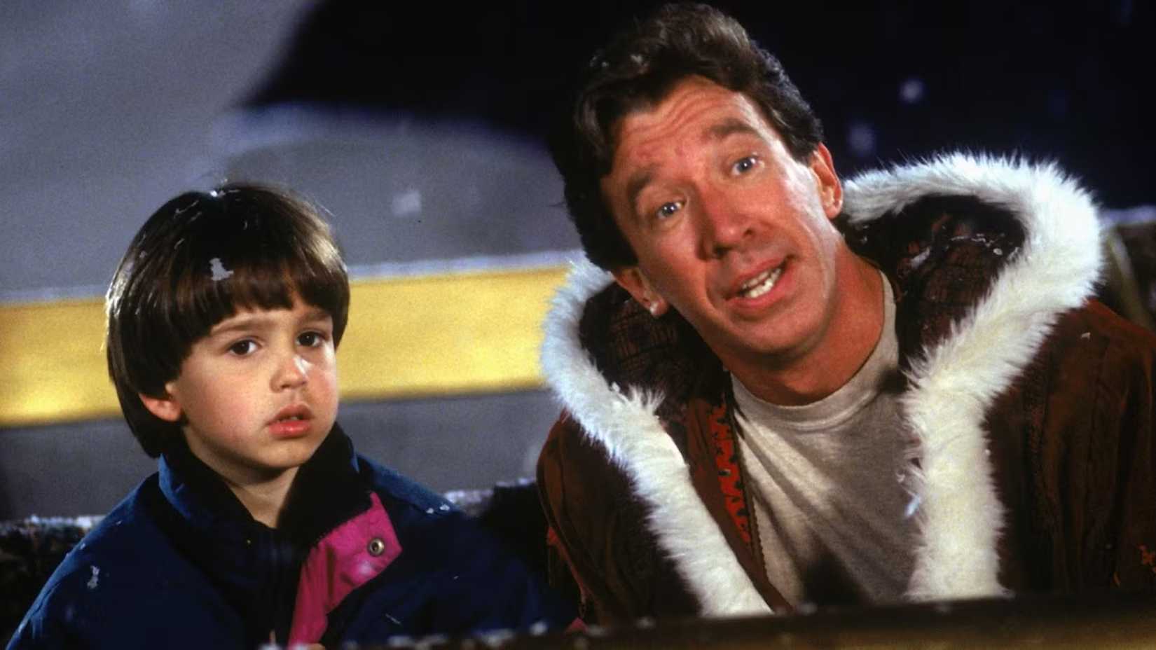 Eric Lloyd and Tim Allen in The Santa Clause (1994)