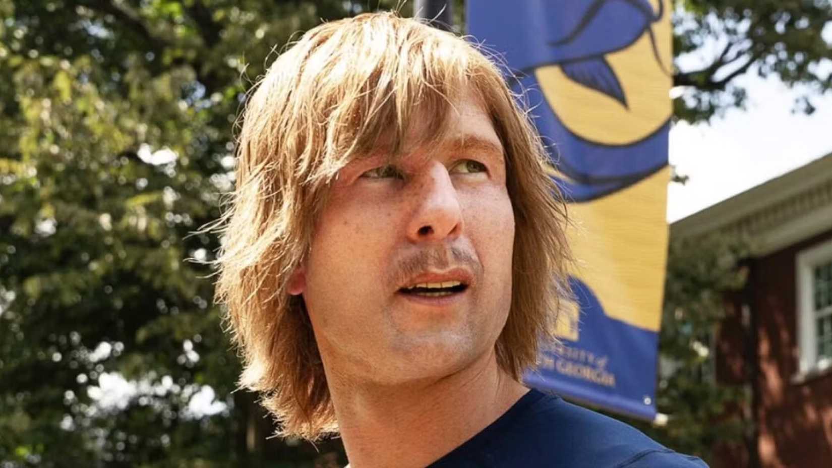 Glen Powell in Chad Powers
