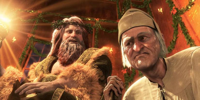 A scene from Robert Zemeckis' A Christmas Carol