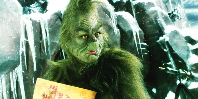 Jim Carrey as Grinch in How the Grinch Stole Christmas