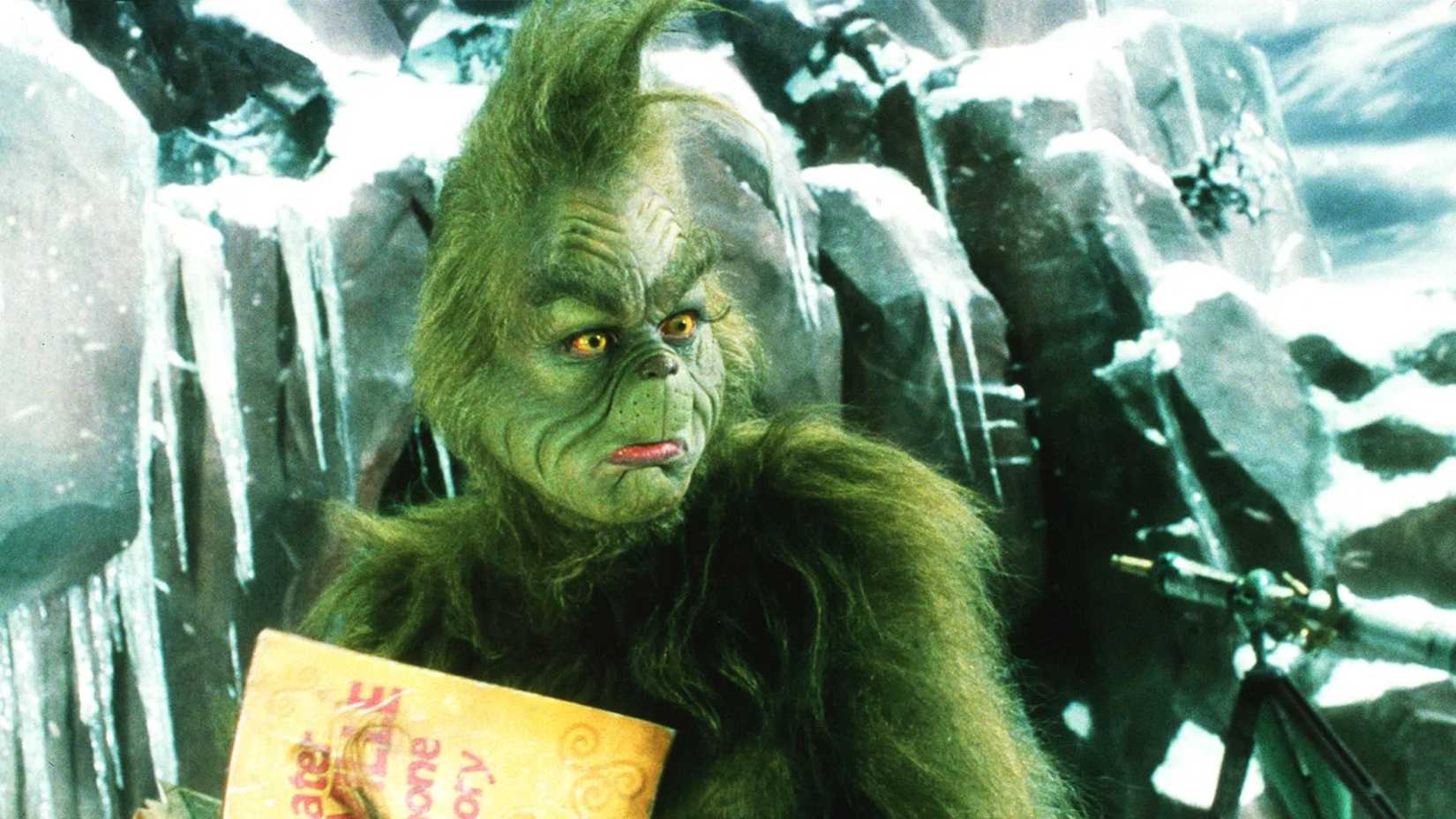 Jim Carrey in How the Grinch Stole Christmas (2000)