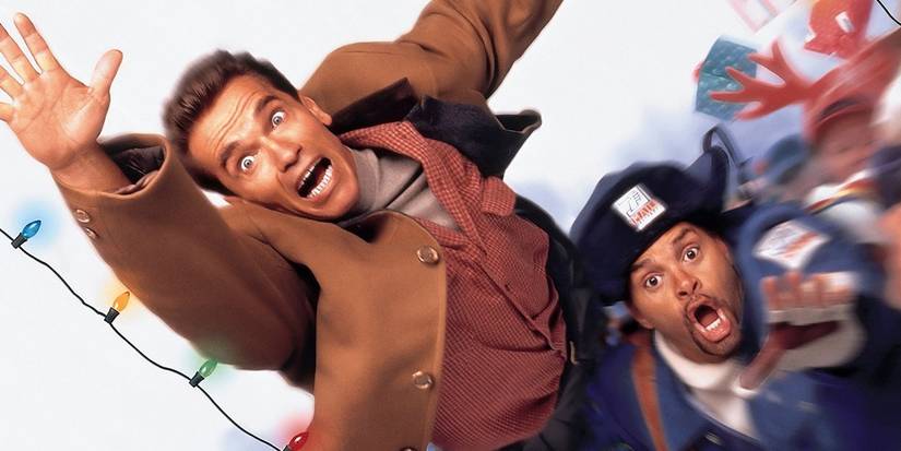 Arnold Schwarzenegger and Sinbad in Jingle All the Way (1996)