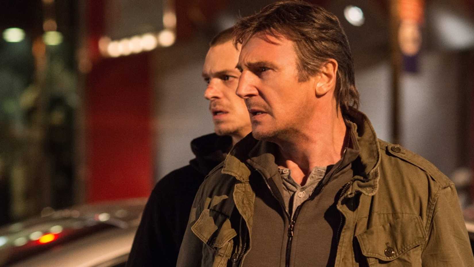 Joel Kinnaman & Liam Neeson in Run All Night