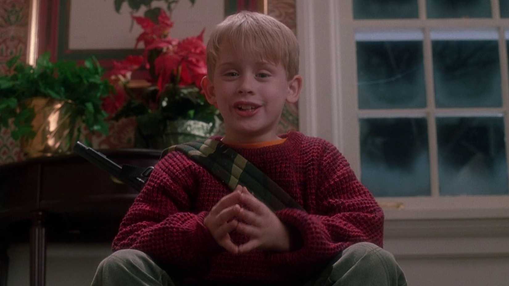 Macaulay Culkin in Home Alone (1990)
