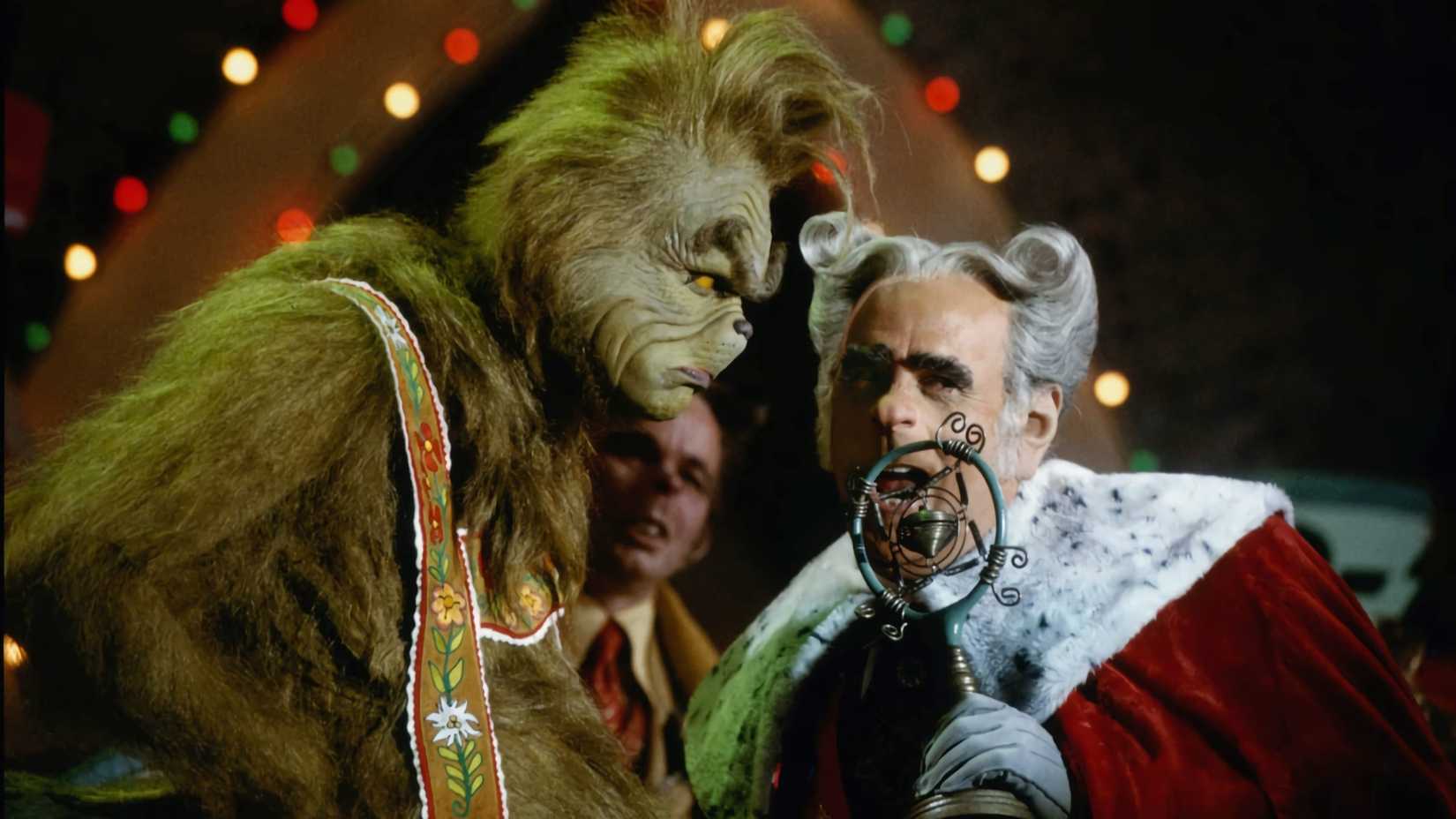 The Grinch and the Mayor in How the Grinch Stole Christmas