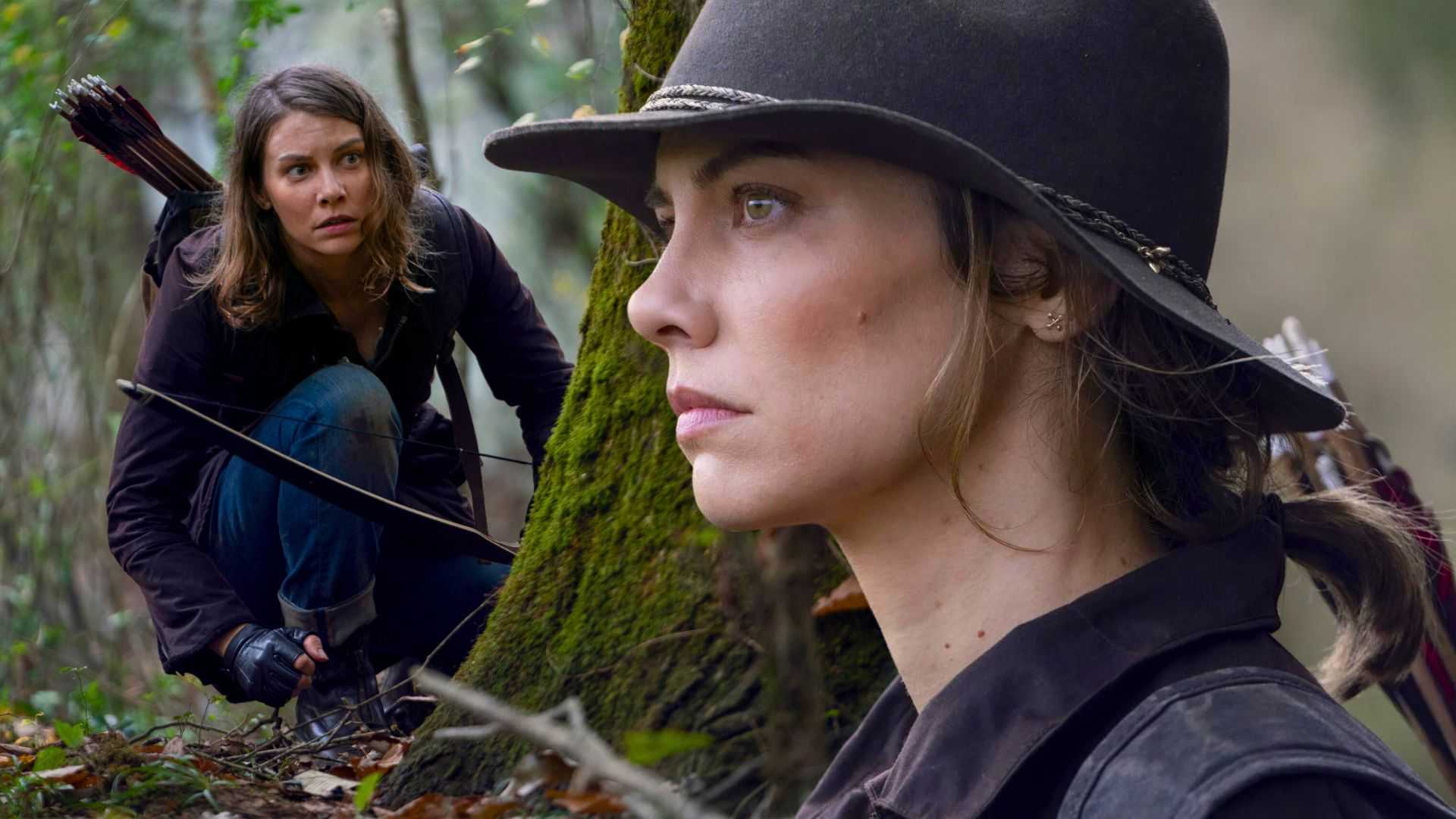 A custom image of Lauren Cohan in The Walking Dead