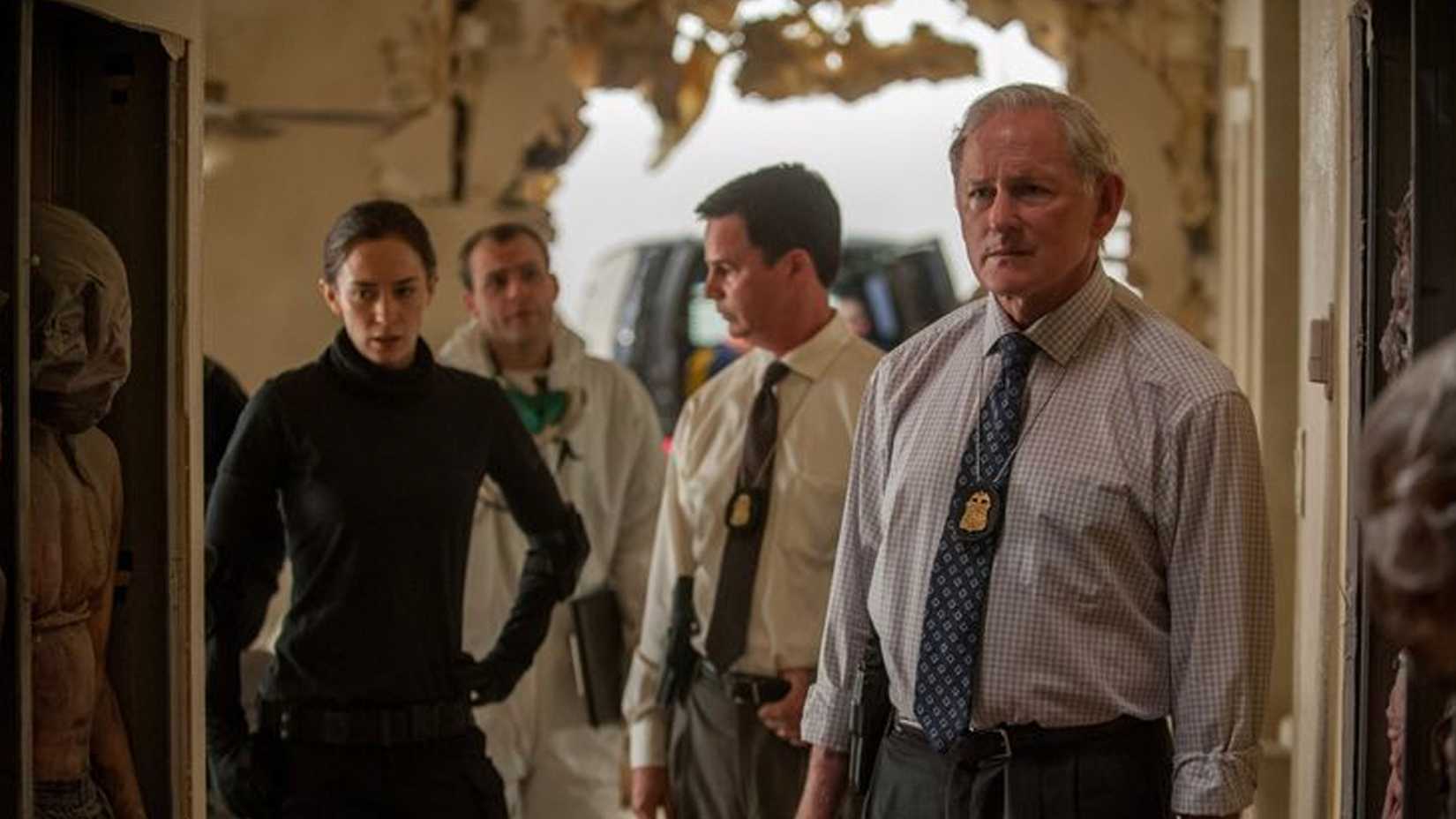 Blunt and Garber in Sicario