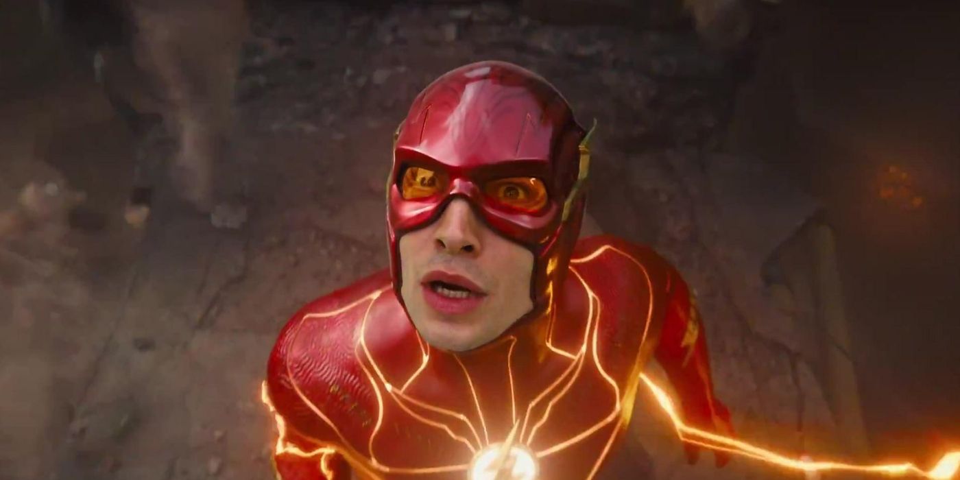 Ezra Miller em The Flash (2023)