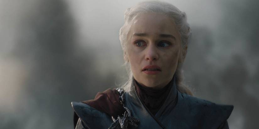 Emilia Clarke as Daenerys Targaryen in Game of Thrones Finale Season
