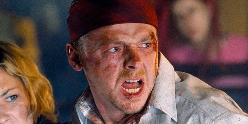 Simon Pegg in Shaun of the Dead.