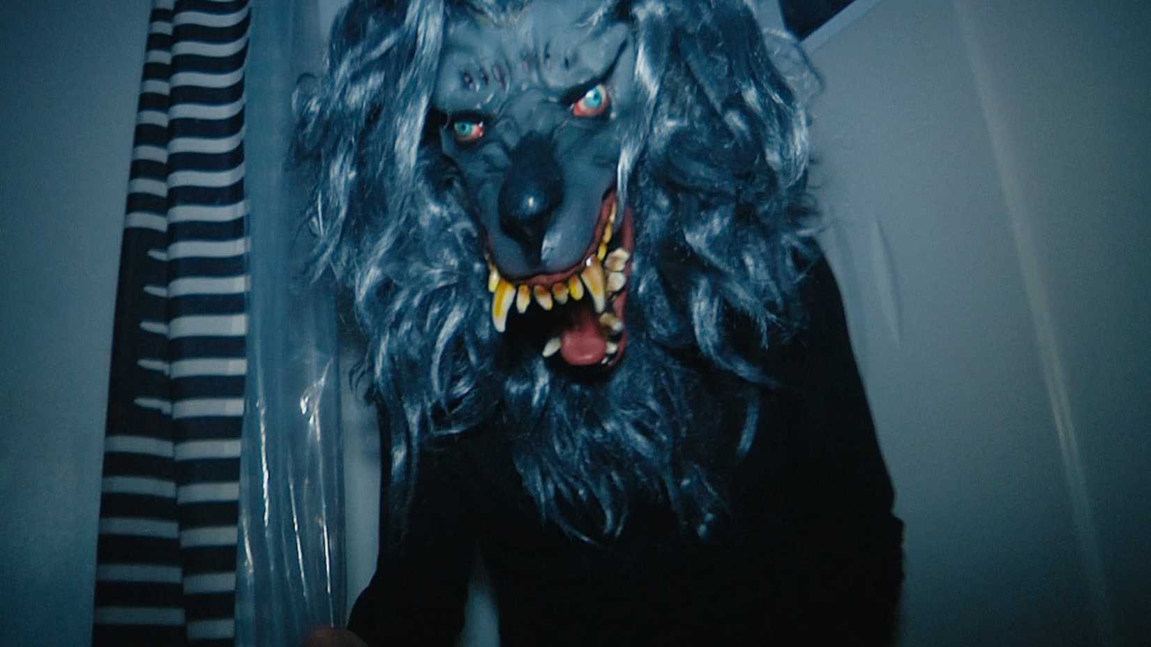 Mark Duplass in Peachfuzz mask in 'The Creep Tapes'