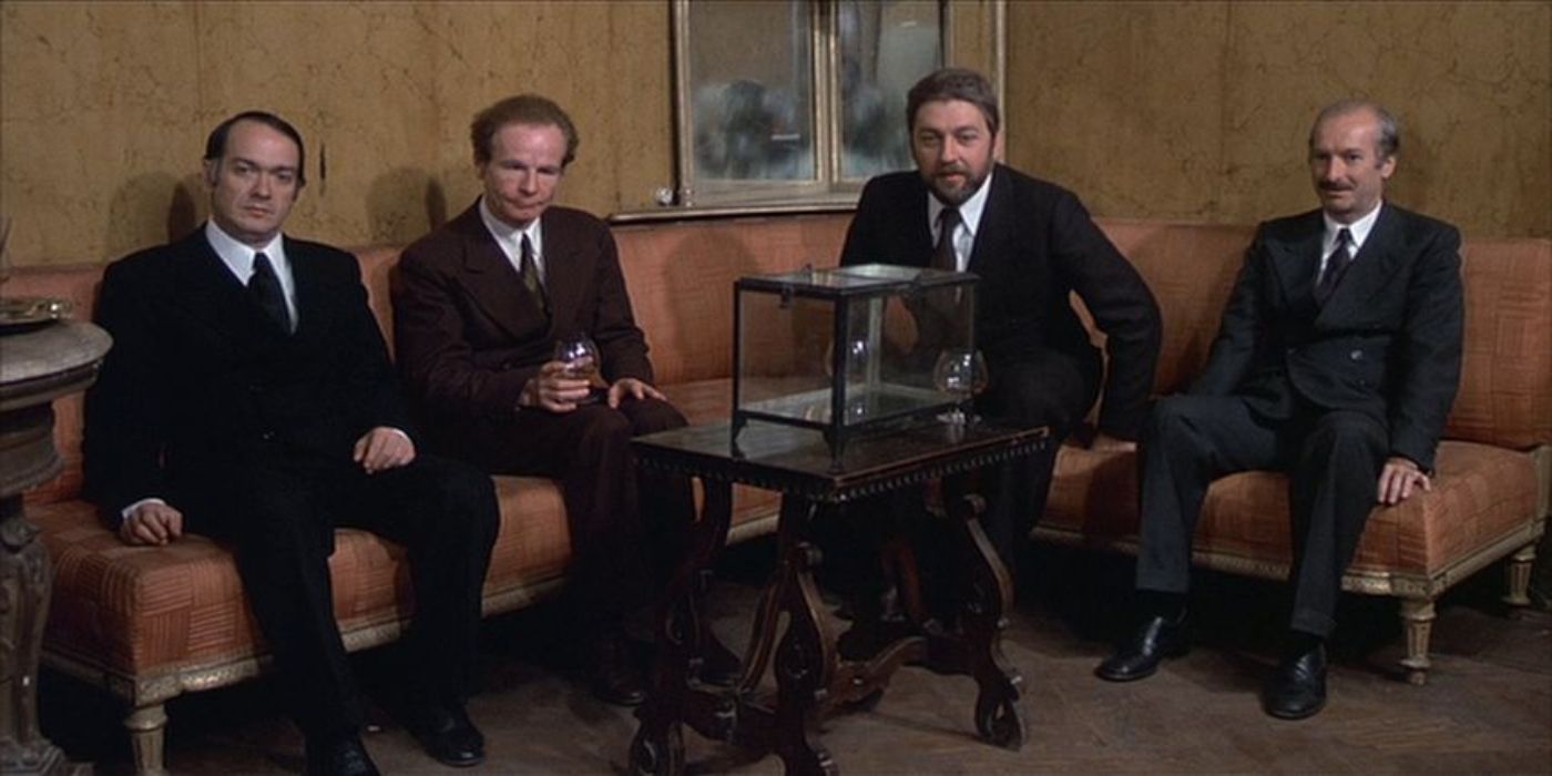 Salo, or the 120 Days of Sodom (Seven original photographs from the 1975  film), image size:1400x700