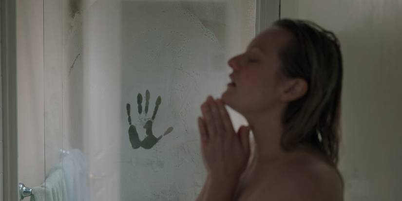 The Invisible Man in the shower
