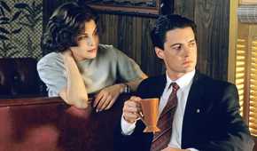 FBI Agent Dale Cooper (Kyle MacLachlan) and Audrey (Sherilyn Fenn) in David Lynch's "Twin Peaks."
