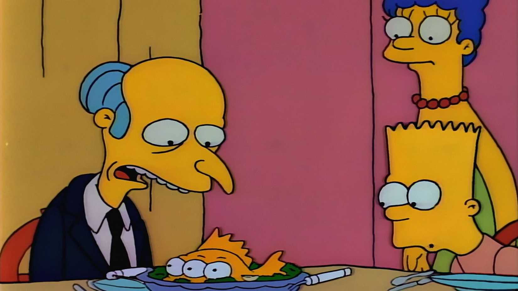 Still from The Simpsons episode 