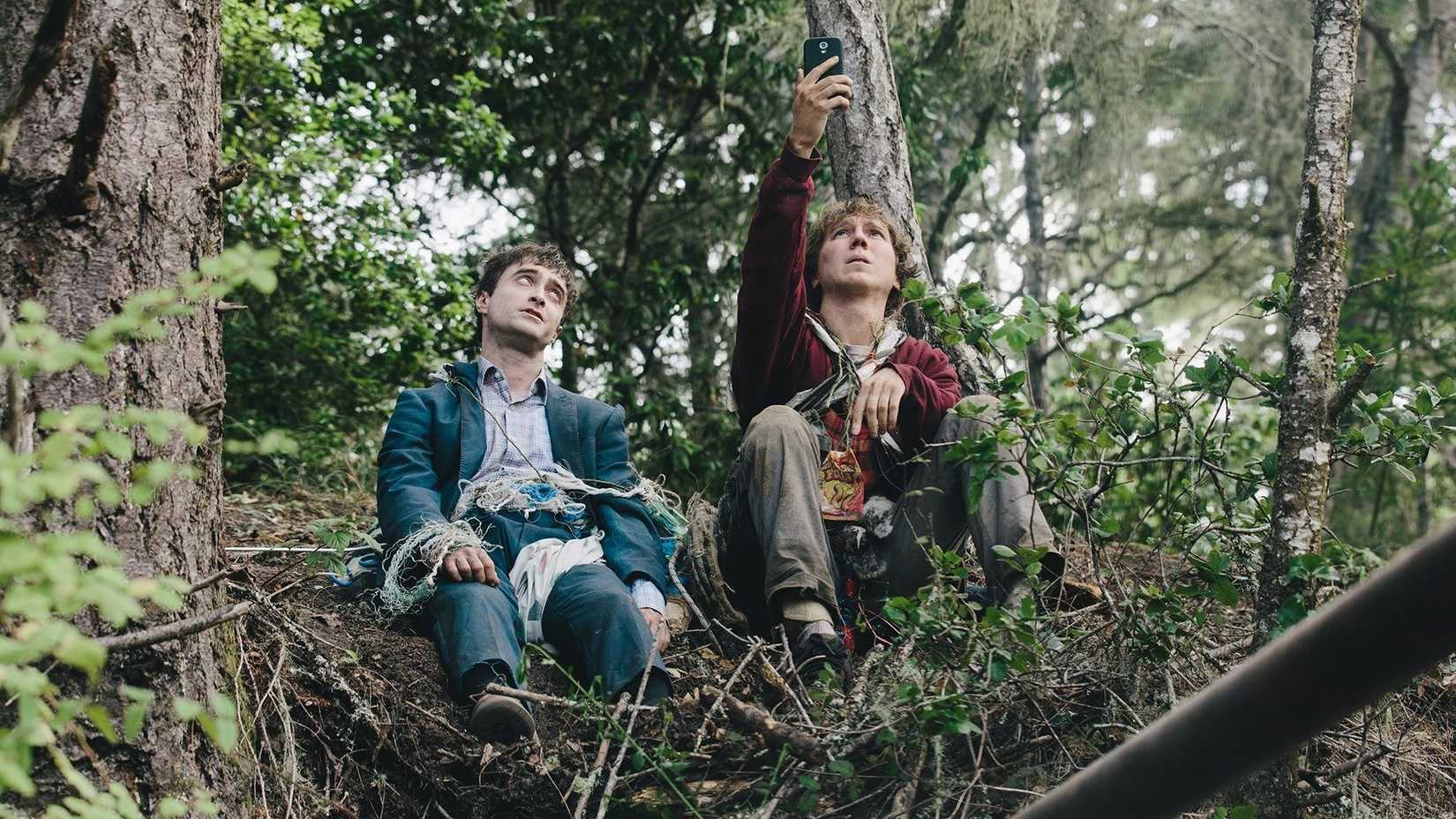 Daniel Radcliffe and Paul Dano in Swiss Army Man