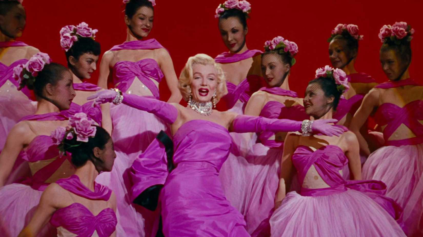 open lace back dress Gentleman Prefer Blondes (1953) Marilyn Monroe 1/6 Scale Statue