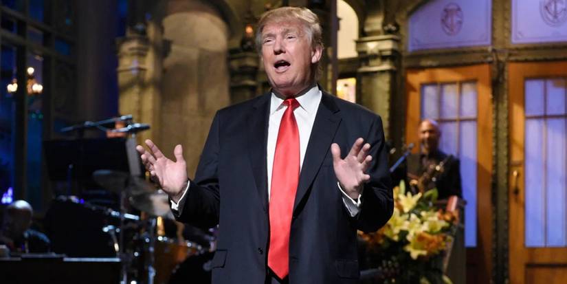 Donald Trump on Saturday Night Live in 2015