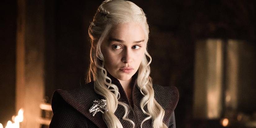 Emilia Clarke as Daenerys Targaryen in Game of Thrones