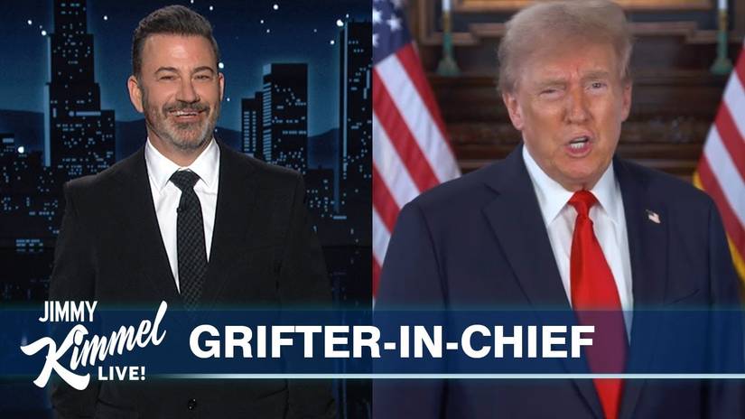 Jimmy Kimmel Live Grifter in Chief