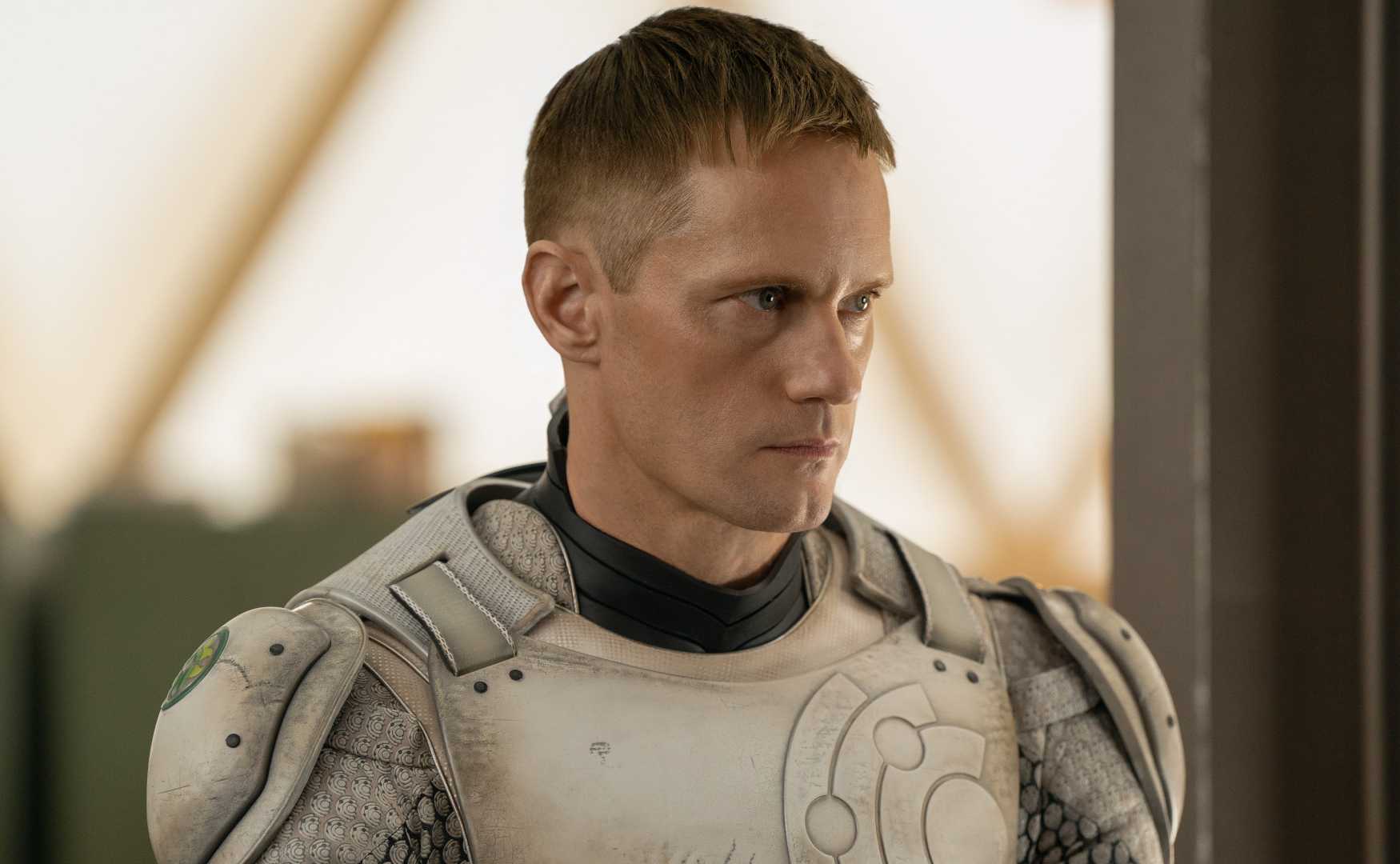 Alexander Skarsgård in Murderbot