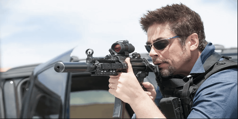 Benicio del Toro in 'Sicario'