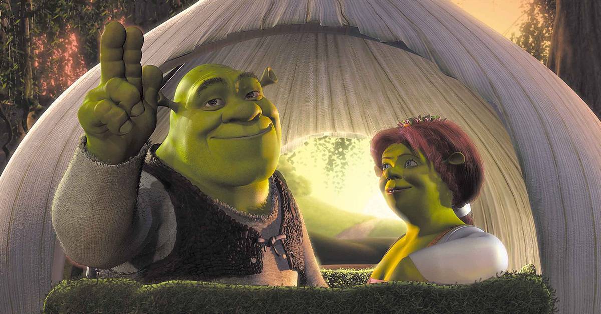 Shrek Major Shrek 2 Shrek Og Fiona